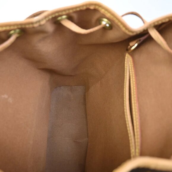 LOUIS VUITTON Montsouris MM Backpack Bag Monogram Leather Brown M51136 79FC054 - Picture 8 of 16